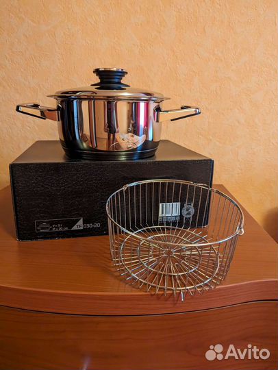 Кастрюля zepter новая 2,9 литра