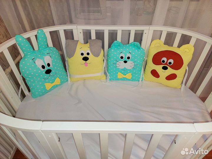 Бортики-подушки 