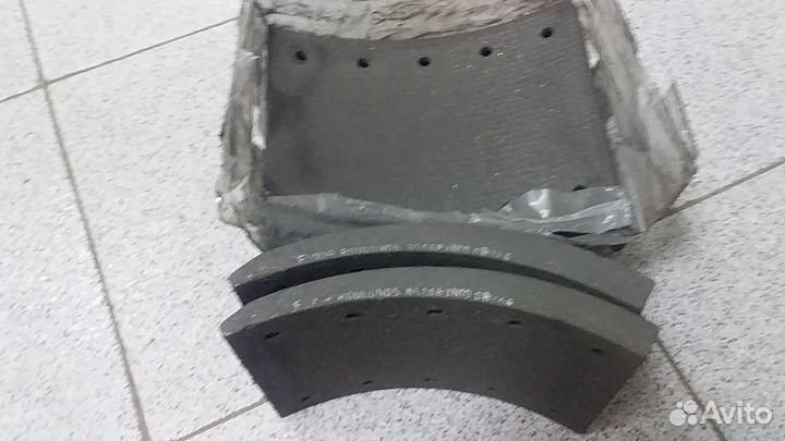 BPW/Fruehauf/Knott Комплект тормозных накладок