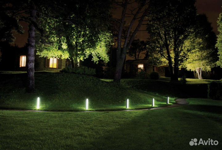 Фонарный светодиодный столб