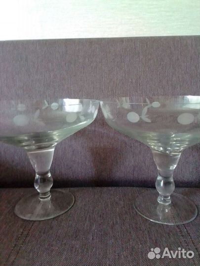 Вазы винтаж СССР,графин, вазы на ножке