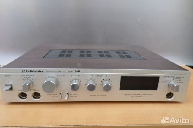 Усилитель Радиотехника у 101