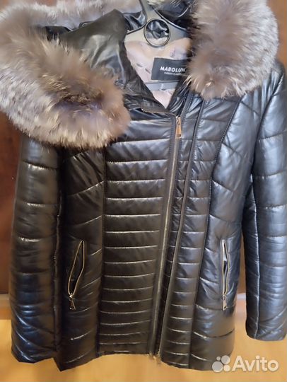 Пуховик из верблюжей шерсти