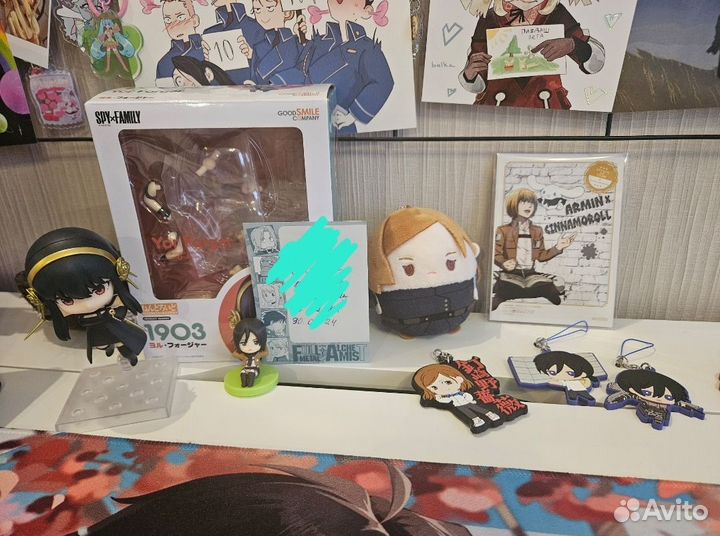 Аниме фигурки и брелки