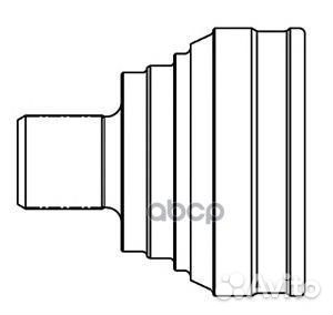 ШРУС ford focus II 1.4-2.0L 2004 818203 GSP