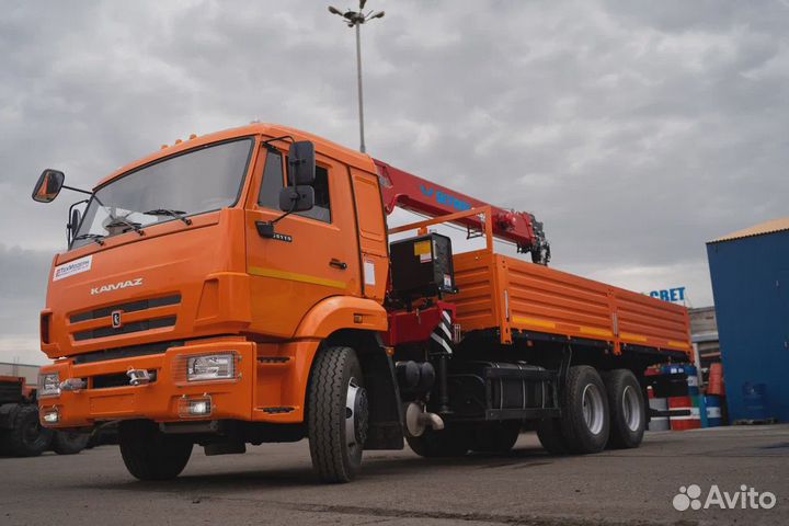 КамАЗ 65115-3094-48 с КМУ, 2023