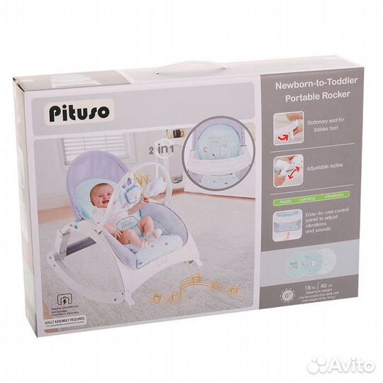 Кресло-качалка Слоник pituso Sambra 27231