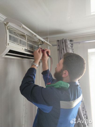 Ремонт сплит систем / Заправка и чистка