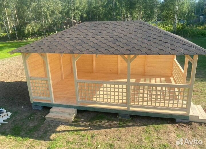 Красивые беседки