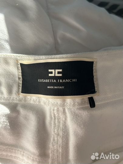 Джинсы elisabetta franchi