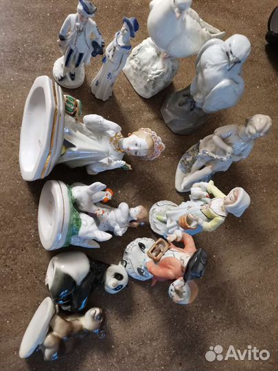 Статуэтки СССР и Германии