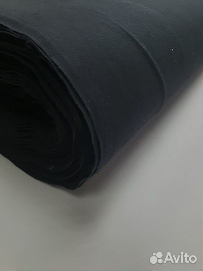 Ткань Бязь черная, ширина 150 см