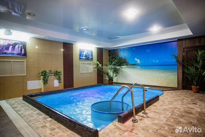 Сауна с бассейном