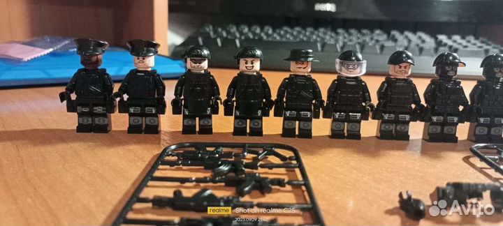 Лего фигурки спецназ