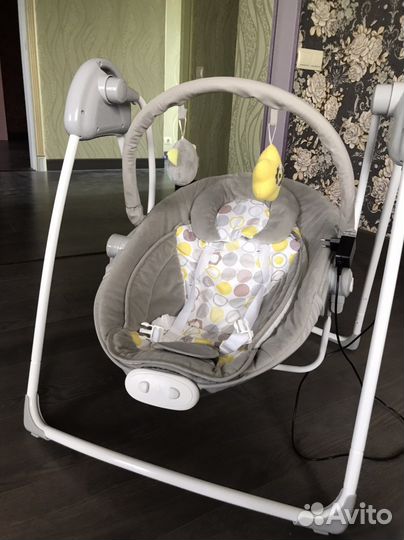 Детские качели шезлонг