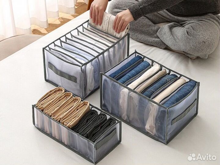 Органайзеры для хранения вещей. 2 вида