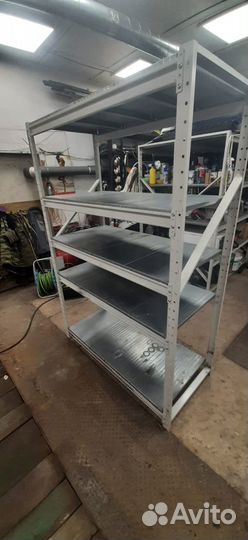 Стеллаж металлический полугрузовой