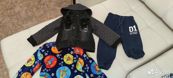 Вещи на мальчика пакетом