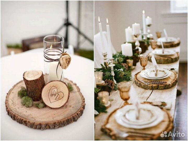 Декор Рустик для свадьбы