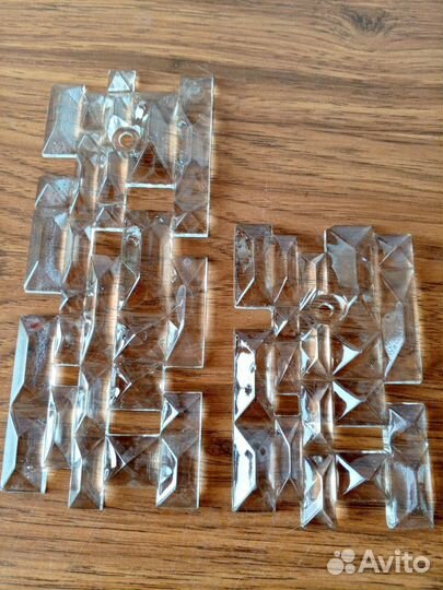 Хрустальные подвески для люстры СССР