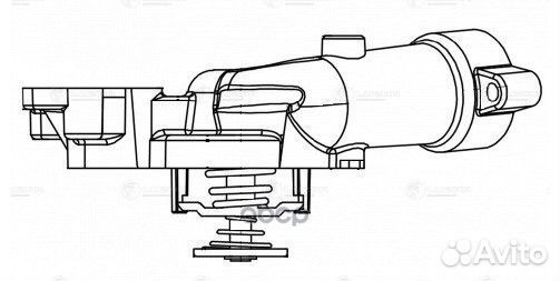 Термостат для а/м Chevrolet Captiva (06) /Opel