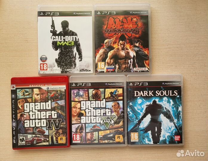 Лицензионные игры PS3