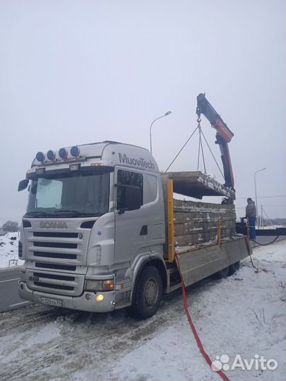 Аренда и услуги манипулятора-вездехода, стрела 5 т, 12 м, борт 15 т, 7.2 м