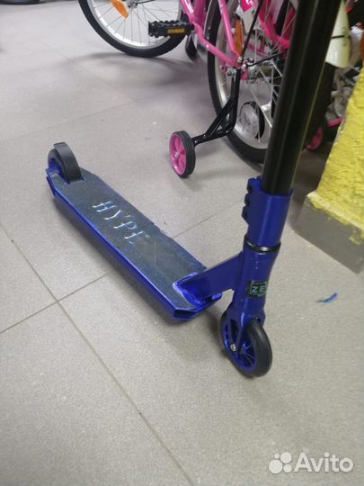 Трюковой самокат Zevs Hype 110мм