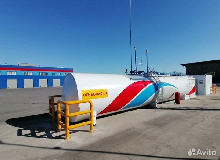 Контейнерная АЗС для заправки своей техники