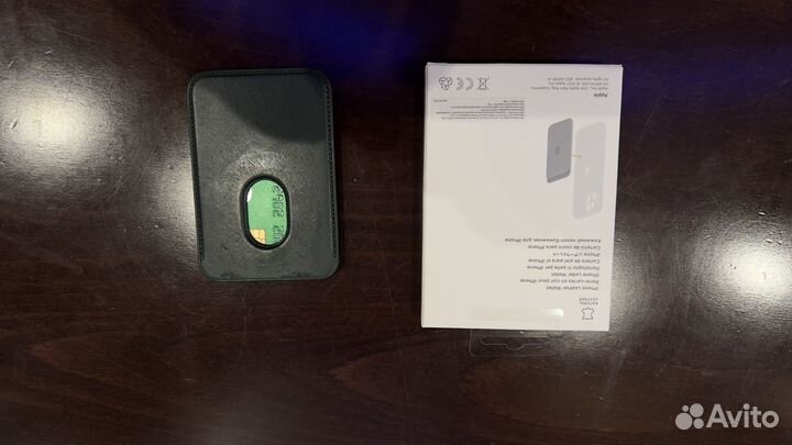 iPhone leather wallet (magsafe) RU/A