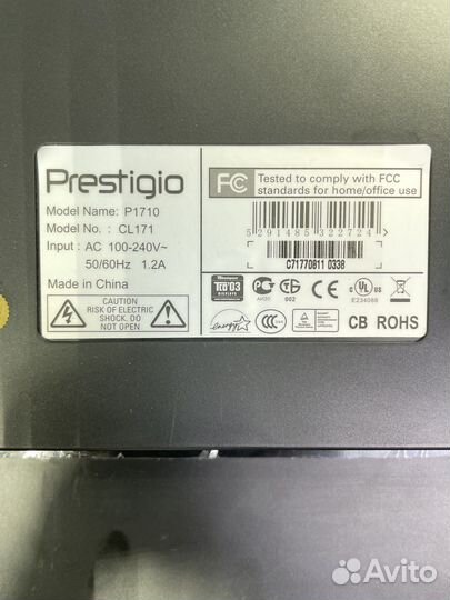 Монитор Prestigio P1710