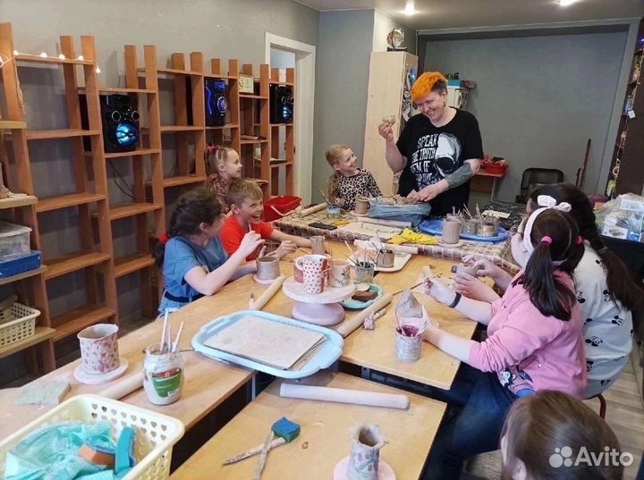 Мастер-класс по керамике,лепка из глины