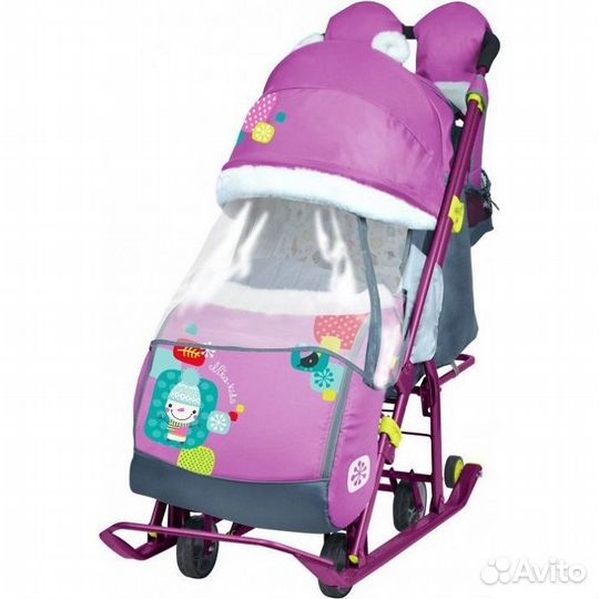 Детские санки коляска