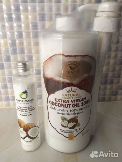 Кокосовое масло для волос