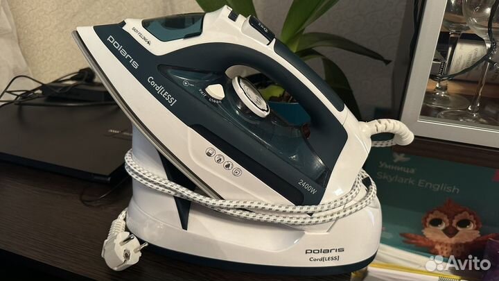 Утюг с парогенератором polaris cord less
