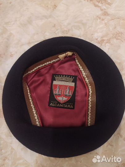 Берет мужской темно-синий