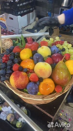 Съедобные корзины на заказ