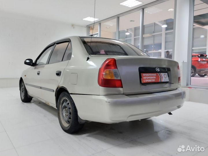 Hyundai Accent 1.5 МТ, 2006, 282 000 км