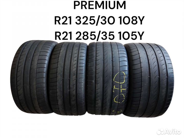 Dunlop SP Sport Maxx GT 285/35 R21 и 325/35 R21 108Y