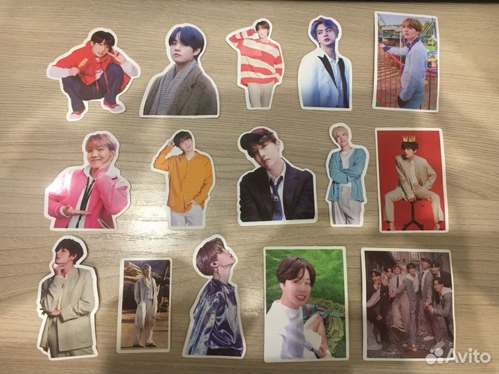 Наклейки с bts