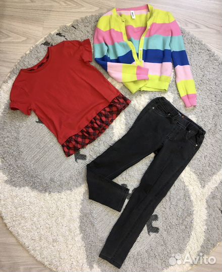 Вещи для девочки пакетом (116-122 р-р)