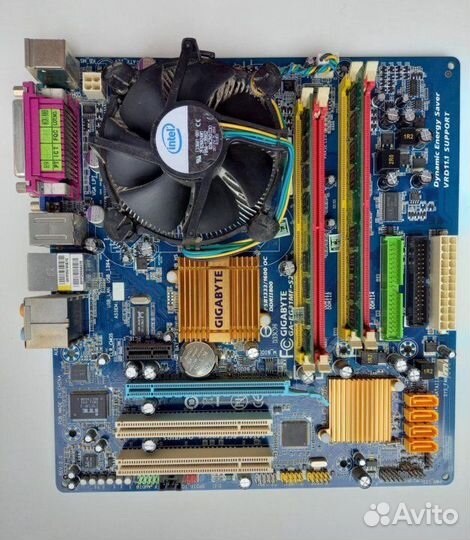 Комплект lga 775 ddr2