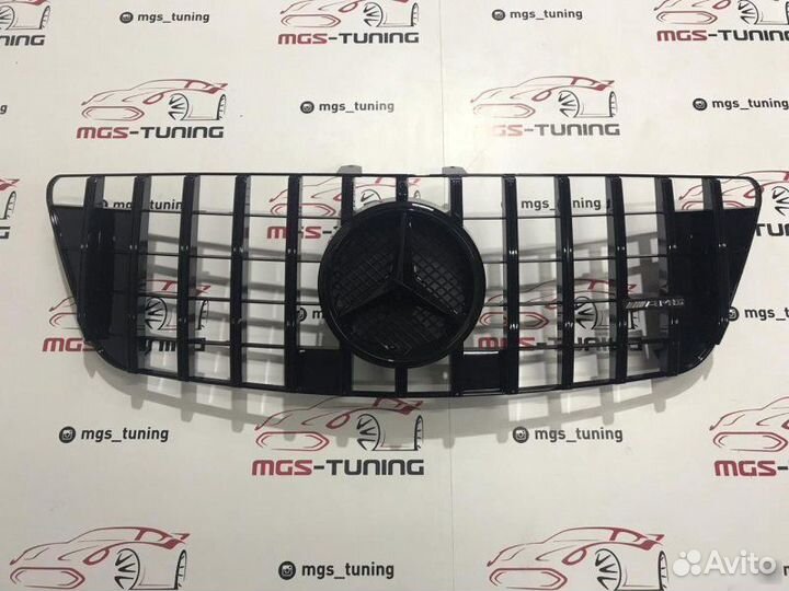 Решетка ML-Class Х w164 GT-Style Black AMG