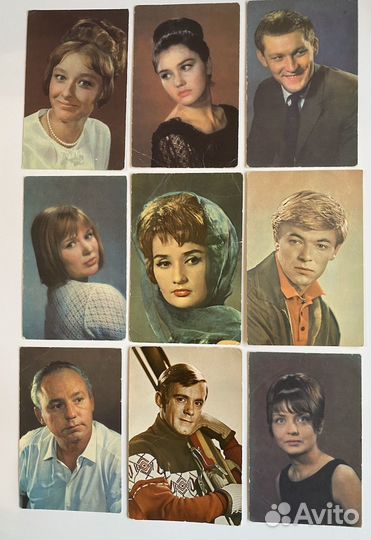 Артисты кино театра Листы отрывных календарей