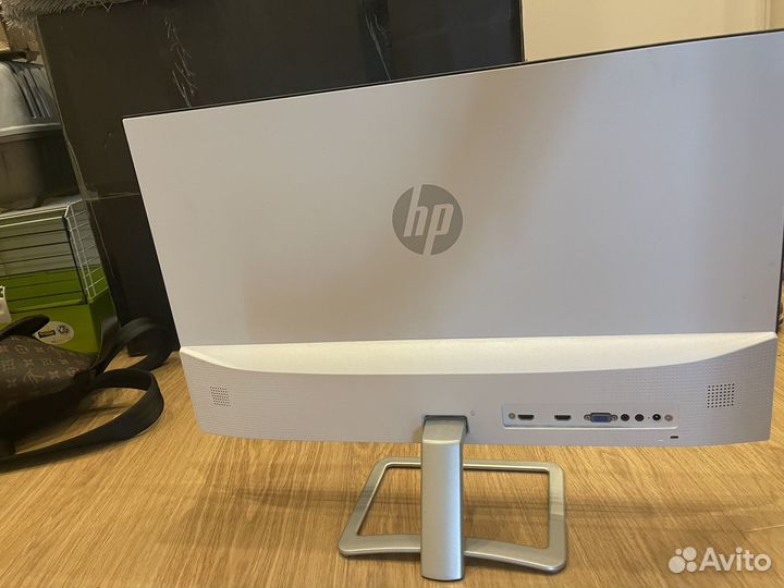 Монитор hp 27ea, серебристый