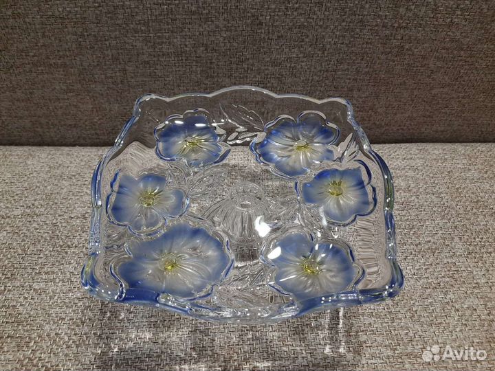 Ваза для фруктов конфетница на ножке