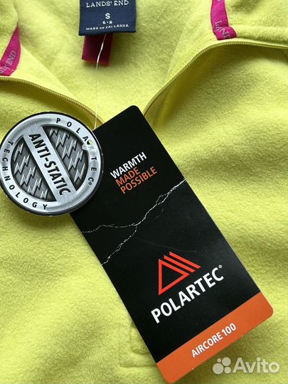 Флисовая кофта женская. Бренд- Lands'end, S