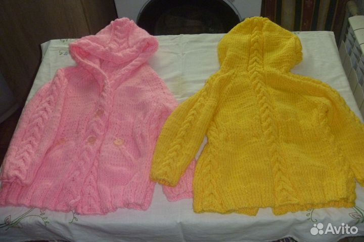 Продаю готовые вязанные изделия из пряжи крючком и