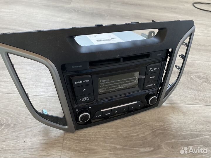 Новая штатная автомагнитола kia, hundai creta