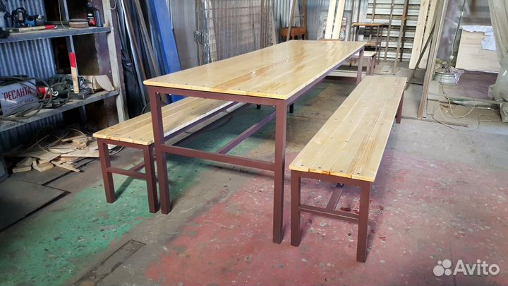 Скамья парковая, лавка собственного производства